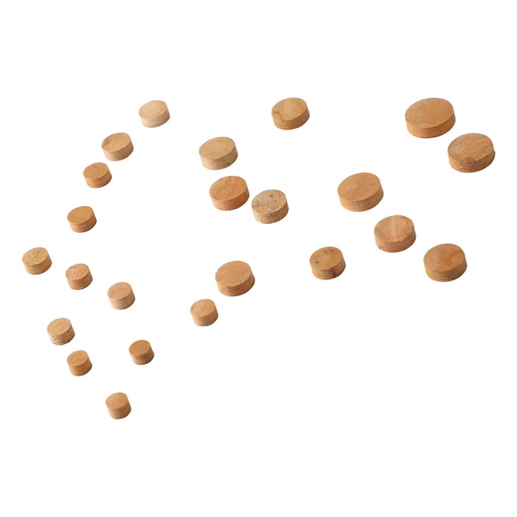 23Pcs Oboe Pads Cork Odorless Soft Good Sealing Wear Resistant Insulated Sound Hole Gasket Replacement