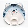 Ceramic Cow Sushi Plate Animal Shape Grid Dumpling Plate Cute French Fry Plate  Household