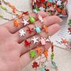 0.5m Colored Stainless Steel Enamel Chains Ocean Style Handmade Chains for DIY Bracelet Waist Chain Jewelry Making Chain