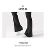Leggings Femininos Super Elásticos com Estampa Imitação de Brocado, Flare e Slim