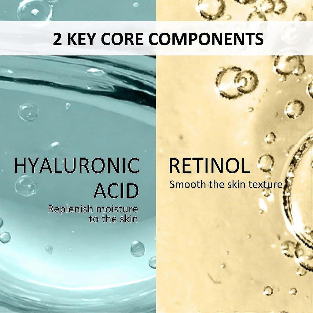 Retinol Anti-Aging Face Cream, 5 Seconds Instant Anti Wrinkle Face Cream for Tightening and Firming Retinol Face Moisturizer Reduces Wrinkles, Fine Li