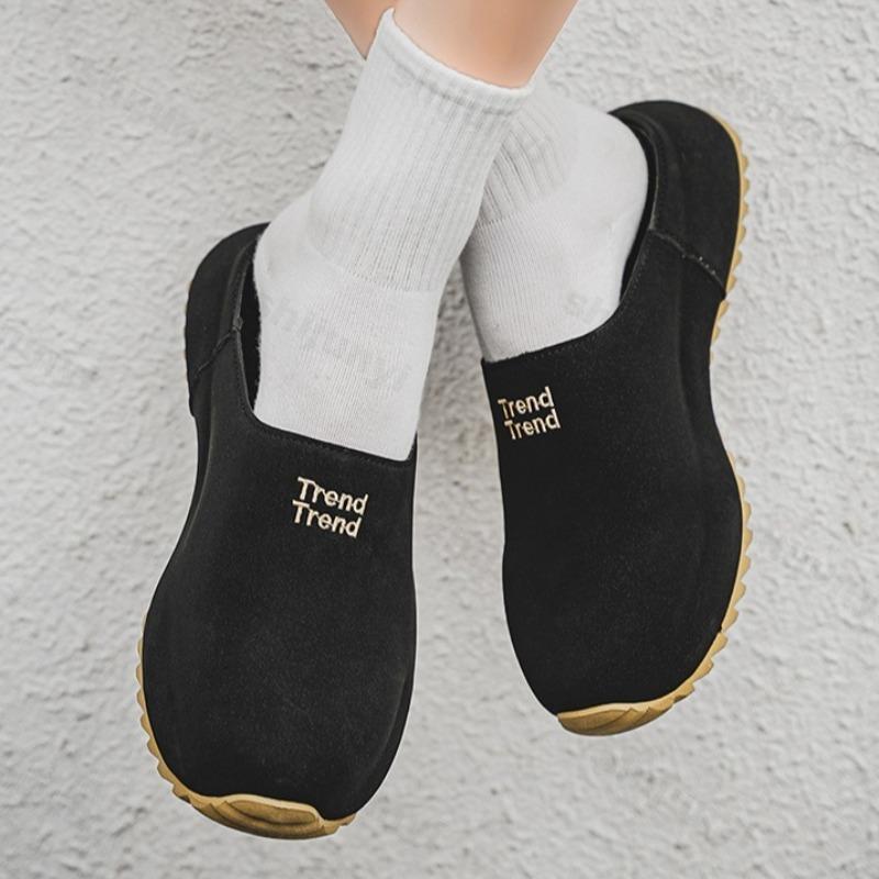 Fashion 2025 Spring Concise Design Fashion Trend Casual Half Slippers for Men Soft Soled Comfortable Slip on Beach Mules Chunky Draggers