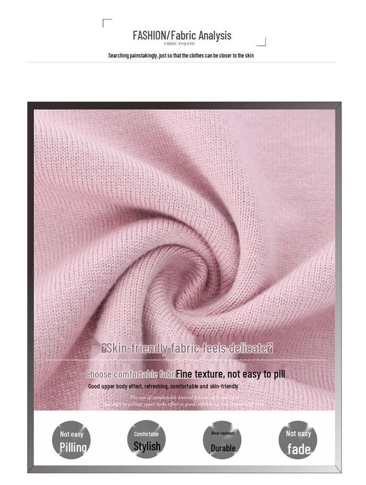 Elegant Knit 2-Piece Set for Middle-Aged Women - 2026 Spring/Autumn Collection