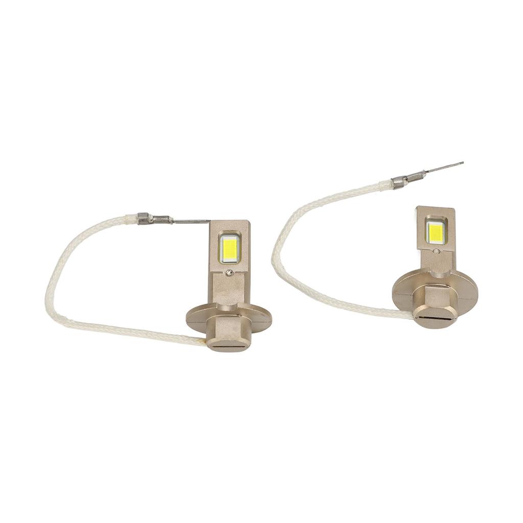 H3 LED Scheinwerferlampen Universal Superhell Plug and Play 6000K 2500 lm Auto LED Scheinwerferlampen