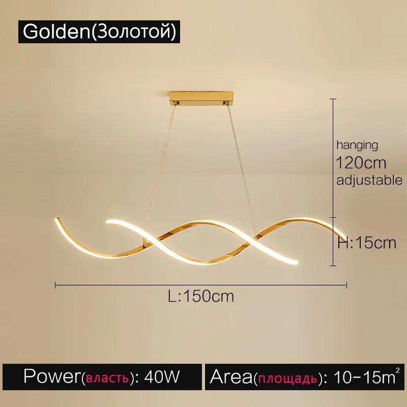 Living room chandelier Northern Europe chandelier creative restaurant ceiling lighted long chandelier living room lights