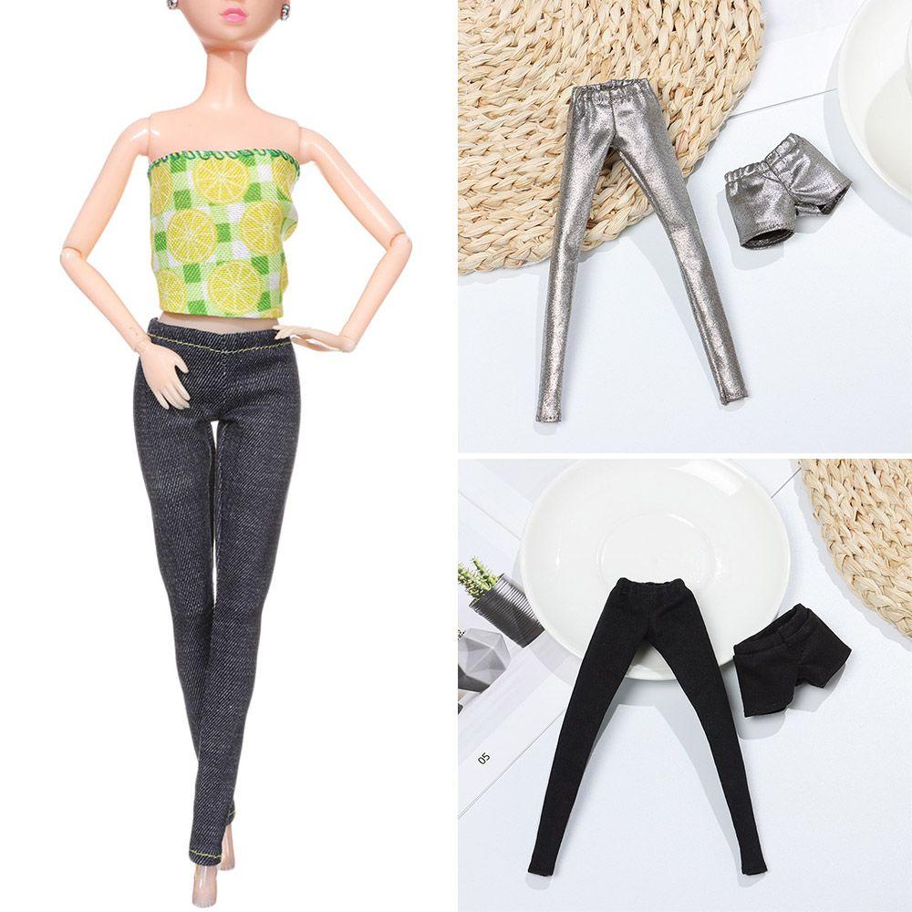 Handmade PU Leather 20 Styles Elastic Shorts Bottom Pants Dolls Accessories Doll Clothes