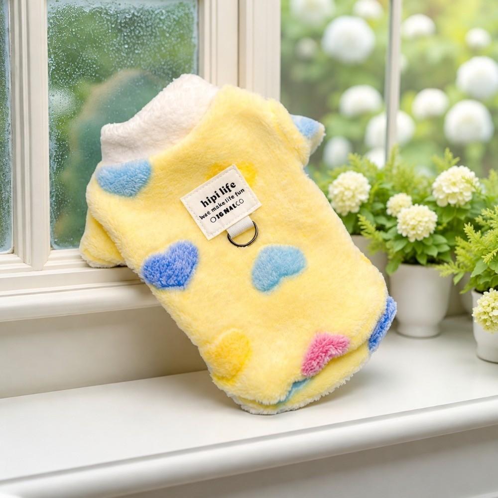 Super Soft Cat Dog Vest Flannel Dog Clothes Cute Puppy Coat  For Cat Small Dogs Chihuahua