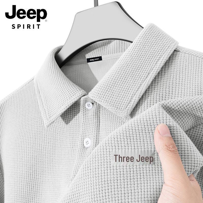Мужская вафельная рубашка-поло JEEP SPIRIT Лето 2026 L