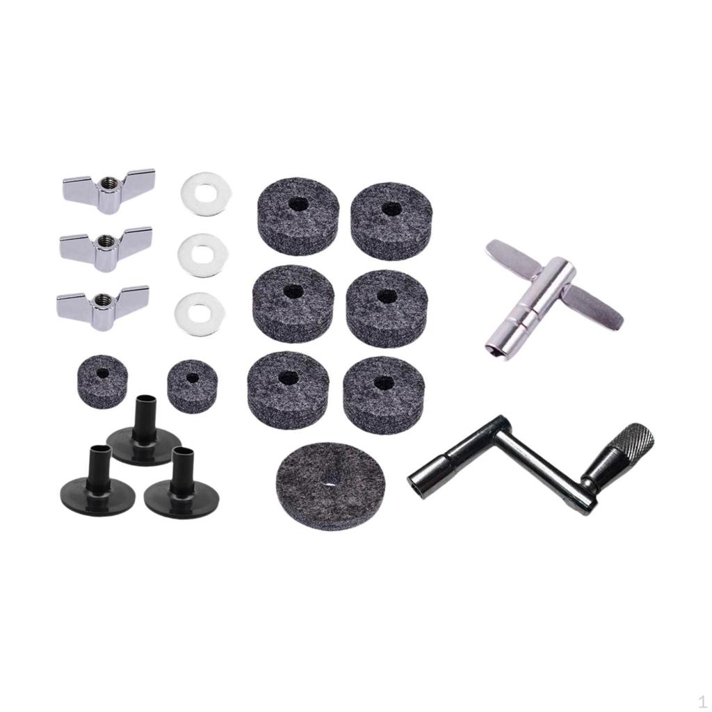 20 -Fach Becken Replacement Cymbal Felt Washer's Pelvic Sleeve And Lowerer Pelvis Cushion