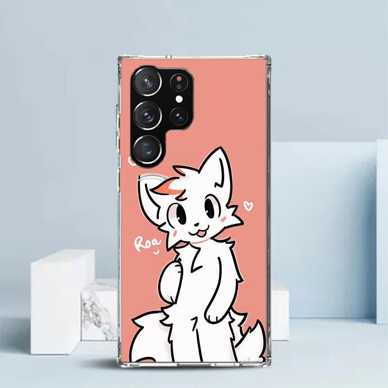 Boykisser Cat Soft Cover for Samsung Galaxy S25 Edge S26 S24 S23 Ultra Phone Case S22 S21 Plus S20 FE Print Pattern Shell Galaxy