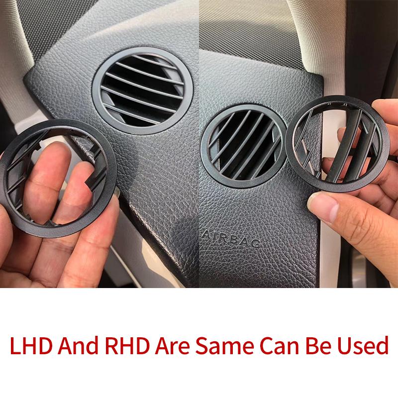 LHD RHD Car 3 Colors Dashboard Air Conditioner A/C Vent Grille Cover Panel For Mercedes Benz  2008-2016 X204 GLK300 250 260 350