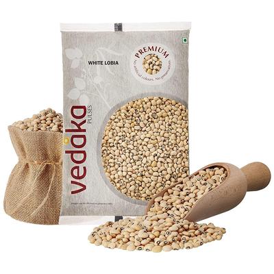 Vedaka Premium White Lobia, 1kg
