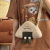 Japanese Kawaii Bag Women Cartoon Rice Ball Plush Shoulder Bags Women Crossbody Bags Neck Purse Bag Satchel Feminina