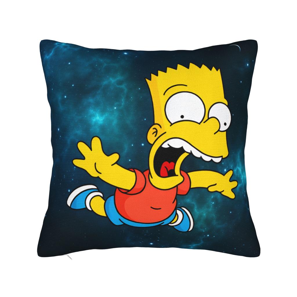 Marge SSimpsons Head Repeat Pattern Pillow Cover Funny Pillow Case For Sofa Home Decor Soft Pillowcases Gift Idea