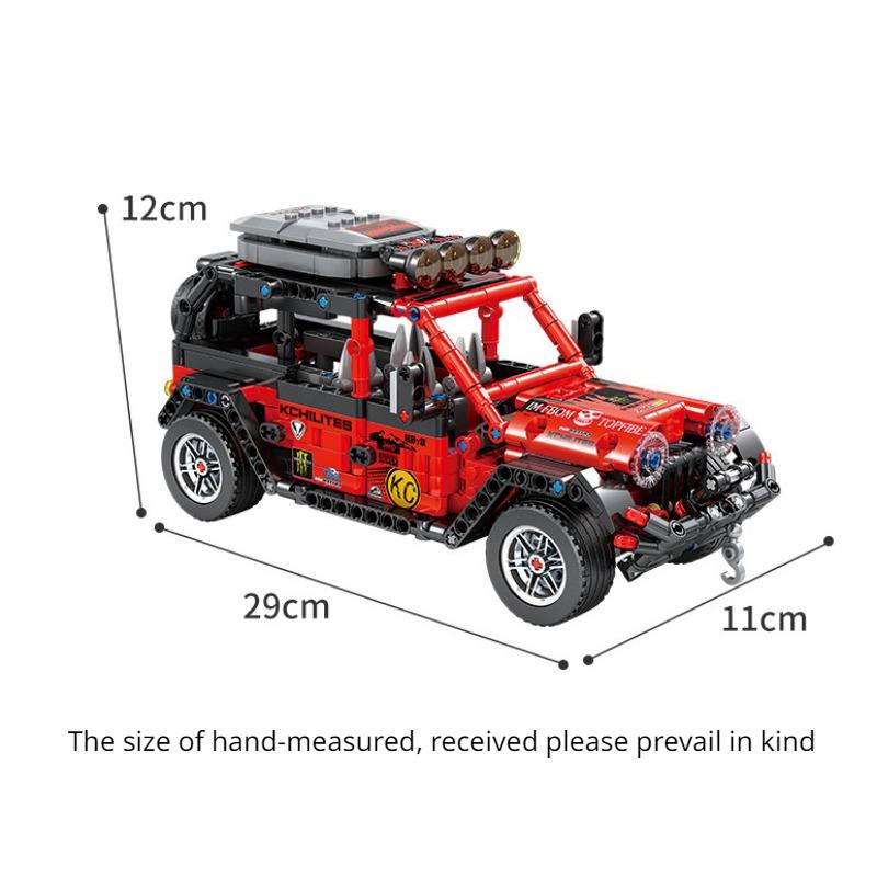 KAZI Building Block Huili Sports Car Racing Series Children's Puzzle Building Block Diy Assembly Model Boy Toy Gift