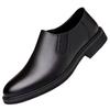 New Men's Leather Shoes Handmade High Quality Casual Oxford Business Work Shoes Black Coffee Lace-up Comfortable Man Shoes