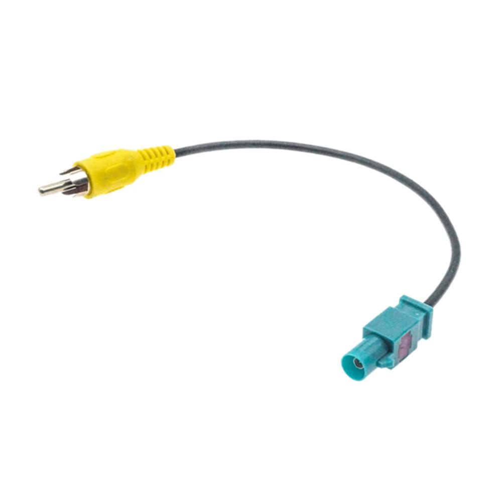 1pcs For Mercedes-Benz Rear View Camera Adapter Cable Fakra to RCA Connector Reversing Line Car Rear Sight Conversion Wire