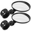 Pár kulatých zpětných zrcátek Bezpečnost Širokoúhlá Odrazová zadní zrcátka Cyklistické vybavení pro kolo, skútr