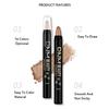 Vibrant Multicolor Eyeshadow Stick Long-Lasting Shimmery and Glittery Eye Makeup Easy-to-Apply Smudge-Proof and Waterproof Eye Shadow Pencil