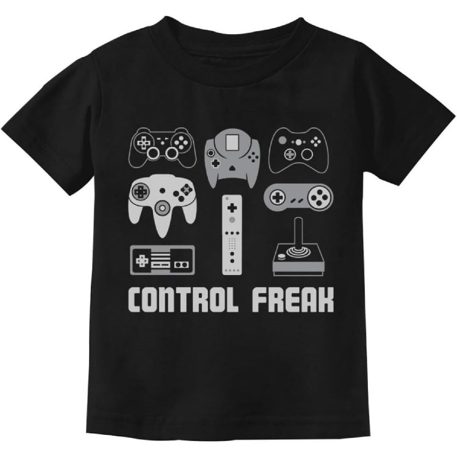 Tstars TeeStars - Video Game Control Freak Geek Humor Funny Gamer Youth Kids T-Shirt XXXXXL разноцветный