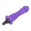 Muscle Massager Head Waterproof Silicone Replacement Head Attachment for   Tissue Massager Purple