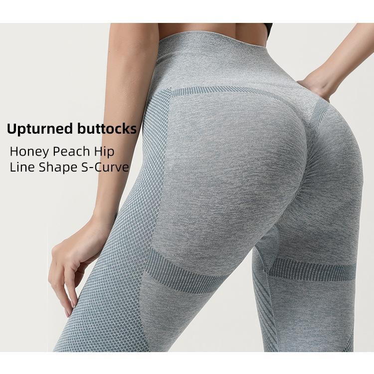 High Waisted Seamless Professional Training and Fitness Pants