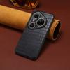 Denior Huawei P80Ultra Leather Mobile Phone Case P70 Crocodile Pattern Business Anti-drop Protective Case Mate80Pro