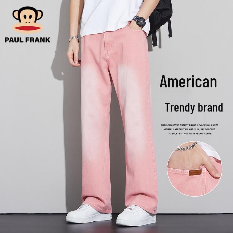 Paul Frank Men s Relaxed Fit Washed Straight Jeans 2XL