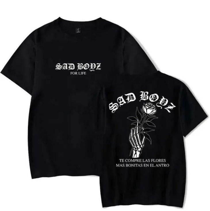 Junior H Sad Boyz Aesthetic Tshirt, junior h merch, junior h shirt merch, Latin S