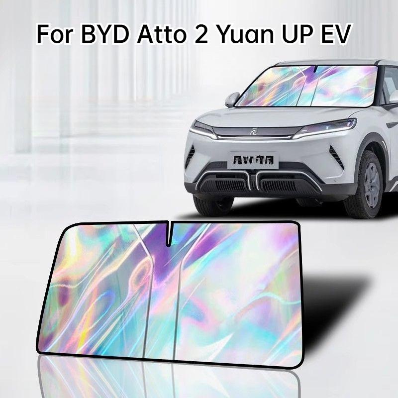 For BYD Atto 2 Yuan UP EV Car Windshield Sunshade Cover Front Window Sun Shade Visor Car Interior UV Protection Auto Accessories