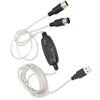 2 In 1 USB To MIDI Cable Plug and Play MIDI Cord Adapter  for Windows Computer