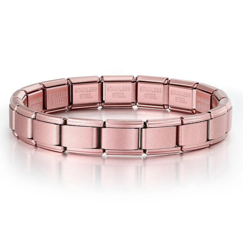 2025 Neu Herren und Damen Sternenfarben 18 Stück Italienischer Charm Passend für 9mm Edelstahl Modulares Armband Großhandelsschmuck