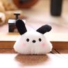 Cute Bear Plush Toy Pendant With Pp Cotton Filling For Bags And Keys