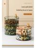 Luxury Cartoon Rabbit Multi-Layer Rotating Fruit and Snack Box with Lid