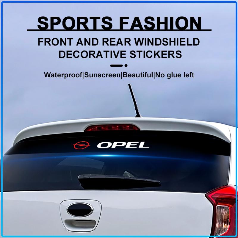 Car Front Windshield Stickers Front and Rear Decorative Decals Sticker For Opel Astra C G H Insignia J K Zafira B Corsa Vectra C Corsa C