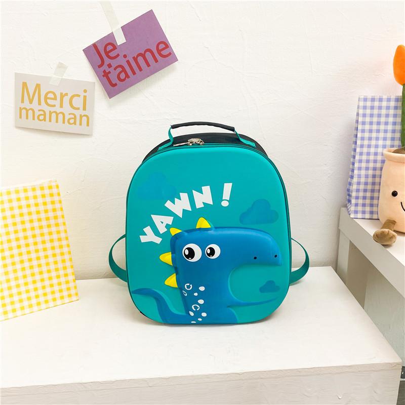 Lightweight Durable Cartoon Dinosaur Backpack For Boys And Girls Ideal For Kindergarten Days