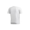 adidas T Shirts Men's White Crew Neck Moderate Straight Fit CZ5470