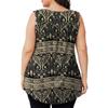 Damenmode, lässig, lockerer Druck, Hosenträger, Strand-Sommerkleid, lockeres ärmelloses Kleid