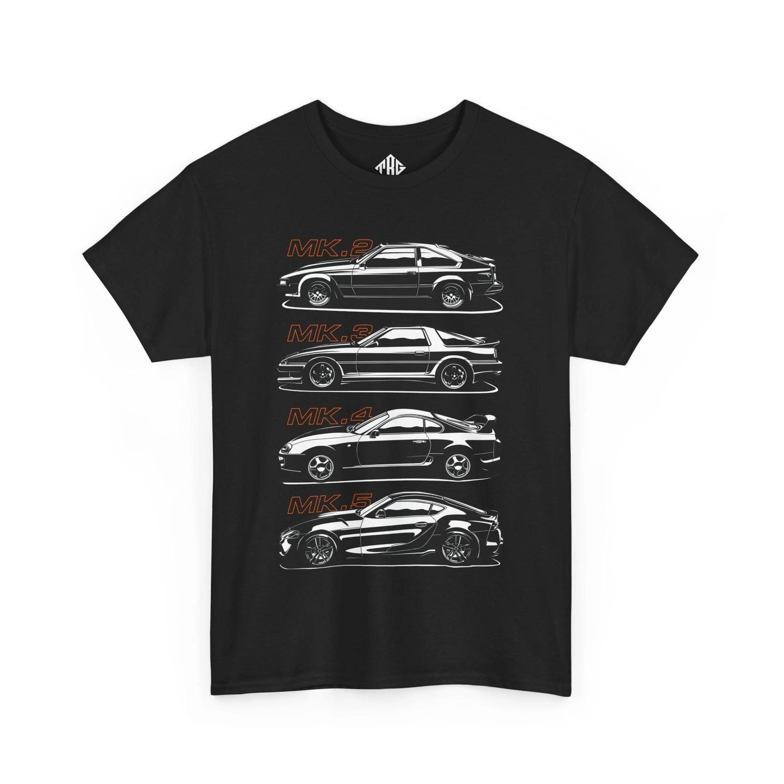 Toyota Supra Legacy Tee | Classic to Modern JDM Evolution Shirt XXXXL