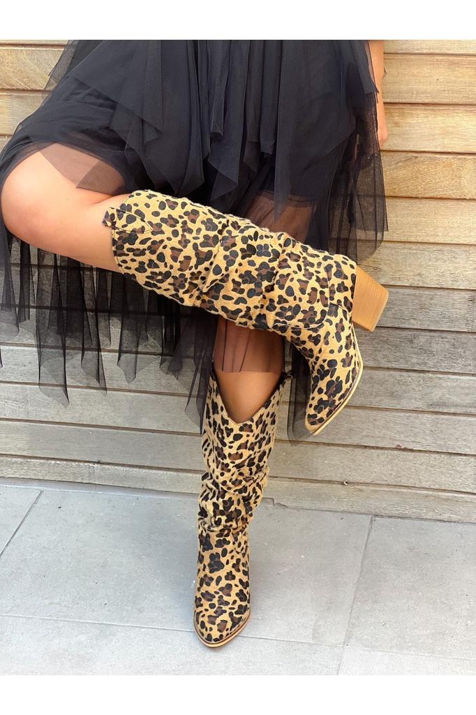 Bottes de mode modernes et élégantes pour femmes bottes en simili cuir daim bottes en daim de veau vert avec gousset bottes Dallas