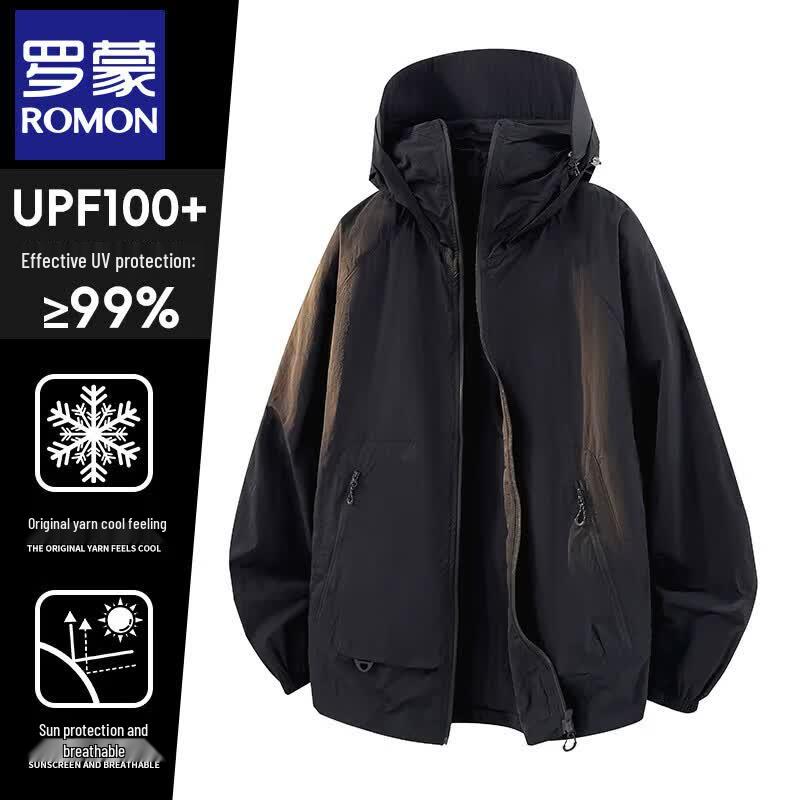 Romone Unisex UPF100+ Lightweight Sun Protection Jacket