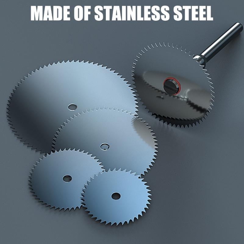 Miniature High Speed Steel Circular Handsaw Stainless Steel Electric Grinding Cutting Disc for DIYer Projects and Crafts
