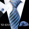 Plaid Men's Tie, Pocket Square & Cufflinks Set (3-Piece) 2025