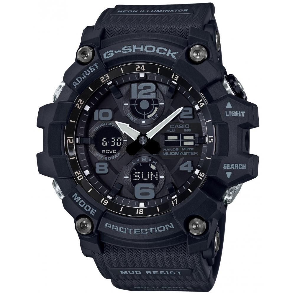 

[Casio] Годинник G-ShockMUDMASTER Radio Solar GWG-100-1AJF чоловічий чорний