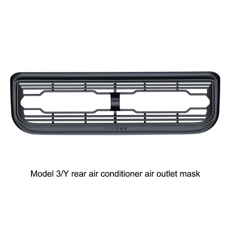 

Rear Air Vent Cover For Model 3 Y Juniper Highland Back Seat Accessories Conditioner Outlet Filter Grille Protector A5