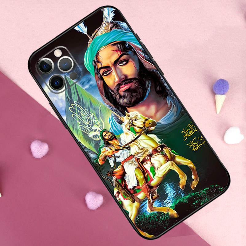

Imam Hussain Shia Ali Phone Case For iPhone 17 Pro Max 11 14 15 16 Pro Max Plus 12 13 Mini 16e 17 Air Back Cover iPhone 13Pro MAX