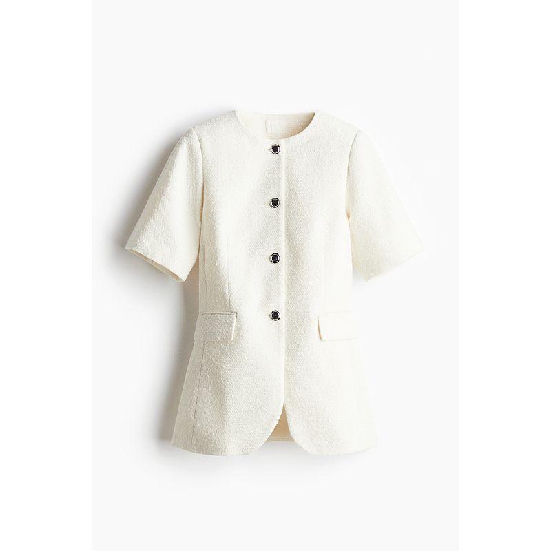 

Костюм HM 2025 Лето Новая Мода Женская одежда Петля Бархатный Блейзер Костюм 1281709