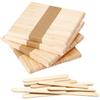 Holz-Eisstiele für DIY-Projekte, Basteln und Modellbau