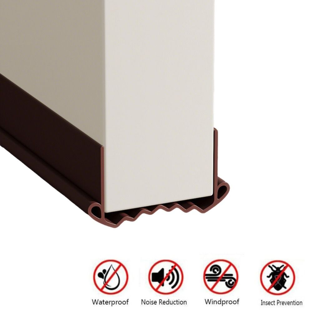 96cm Door Bottom Sealing Strip Soundproof Weather Stripping High Quality Door Draft Stopper  Dorm