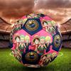 1pc One Piece Football Soccer Ball Size 5 Indoor Soccer Ball Fashion Colorful  Backyard Game -Great For Sports Fans Gift HE18
